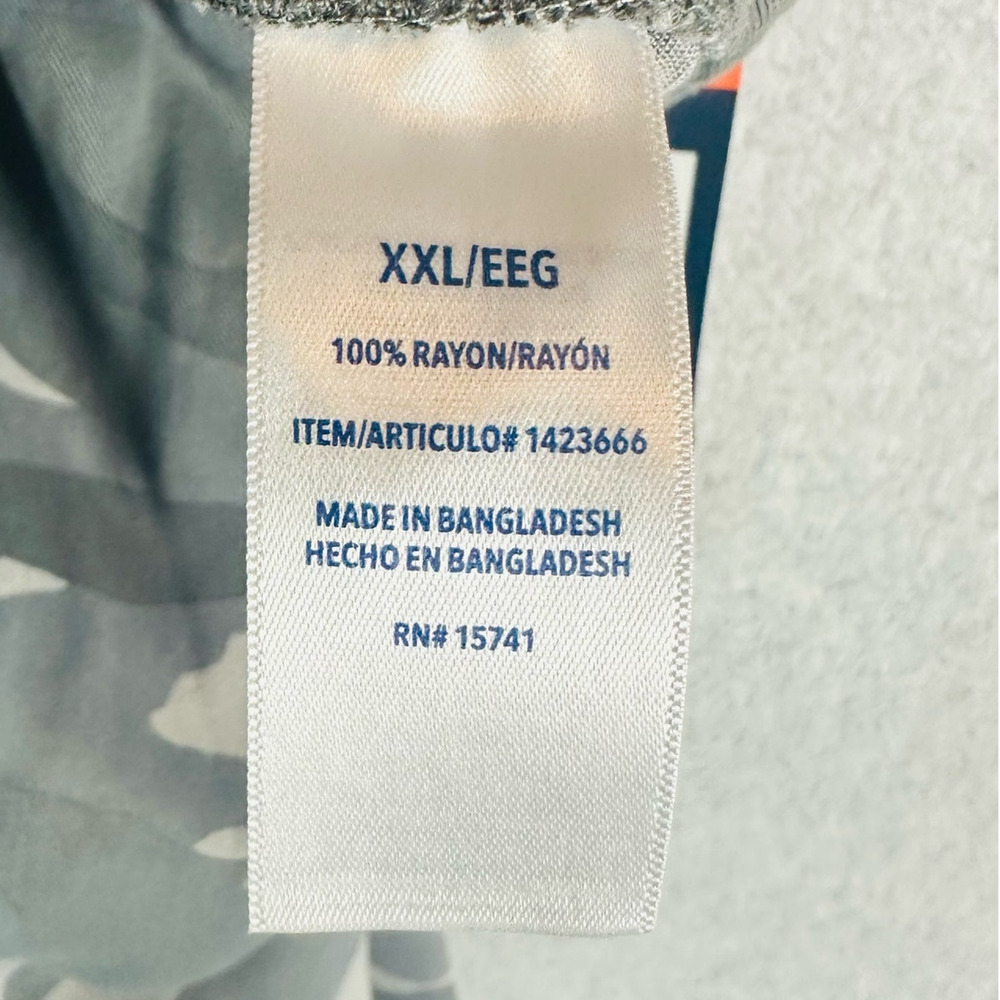 New Splendid Womans Sz XXL Jogger Pants Gray Camo Pull On Comfort Stretch NWT - Picture 10 of 11